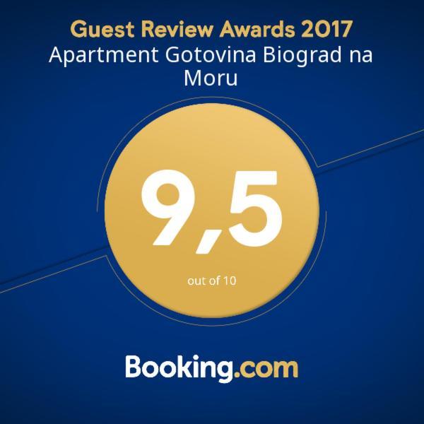 Apartment Gotovina Biograd Na Moru Exteriör bild