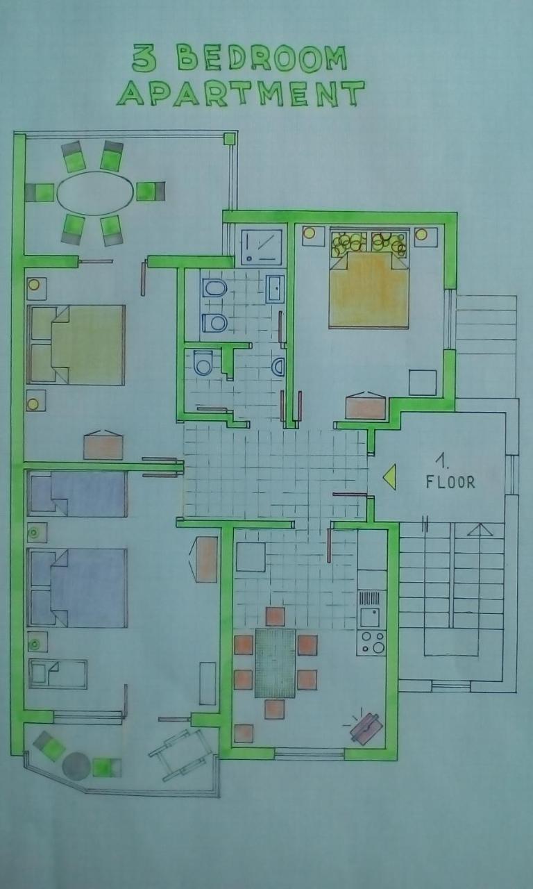 Apartment Gotovina Biograd Na Moru Exteriör bild